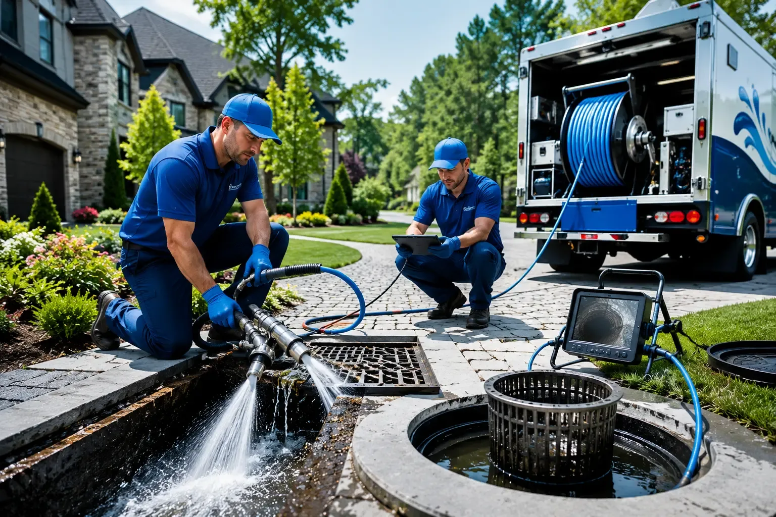 Local outdoor drain cleaning professionals in Rochester, TX