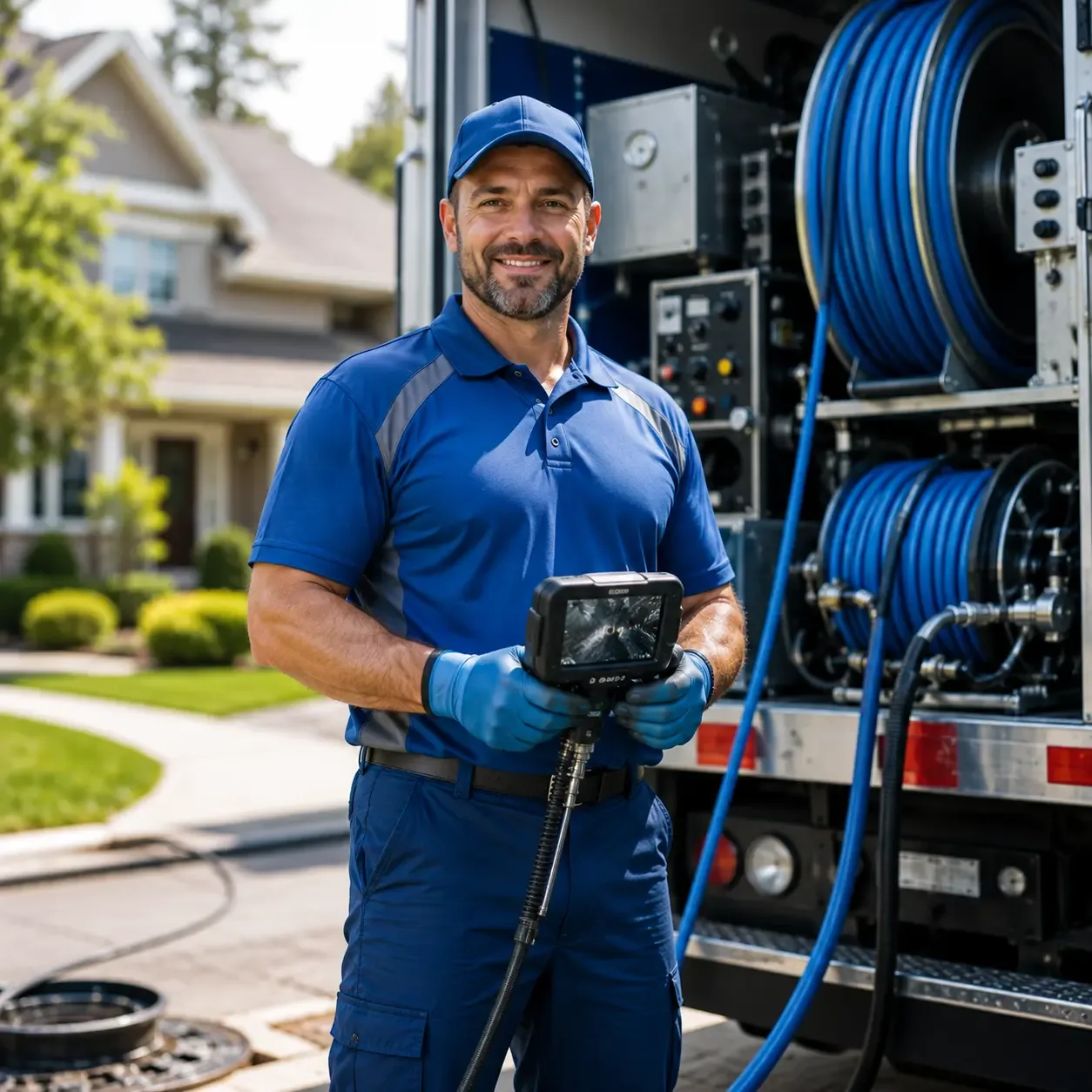 Local outdoor drain cleaning specialists in Rochester, TX